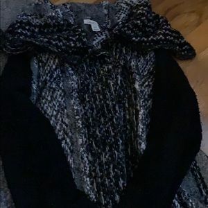 Used cold water creek long wrap sweater size med
